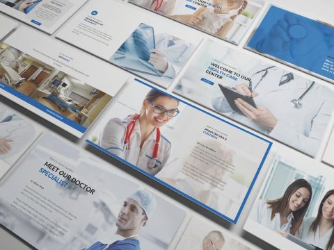 Medical and Health Care Powerpoint Template RB7944