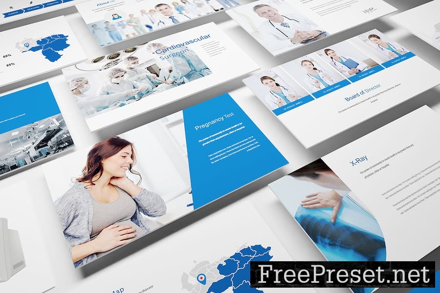 Medical and Hospital Keynote Template FJQGYC