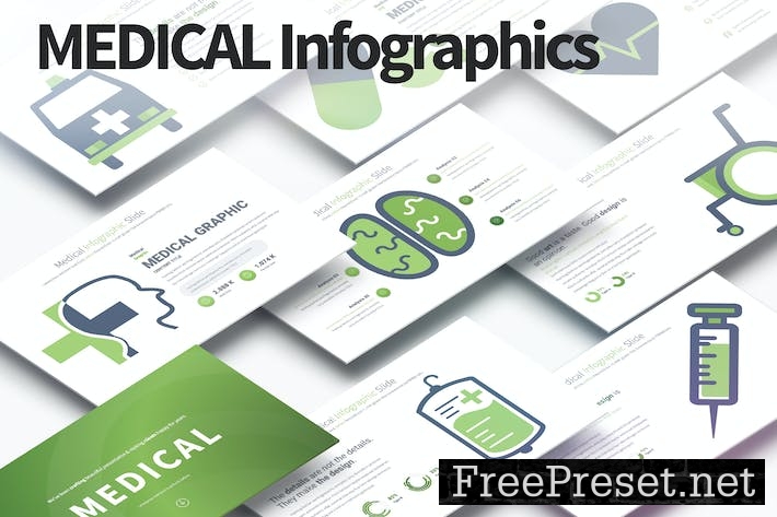 Medical - PowerPoint Infographics Slides EGNGDX