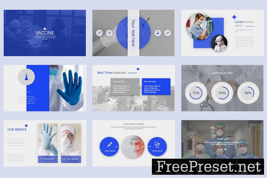 Medical PowerPoint Template 6PYTLTY