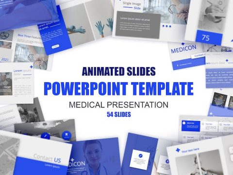 Medical PowerPoint Template 6PYTLTY