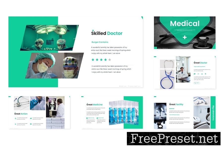 Medical - Powerpoint Template 8TDD384