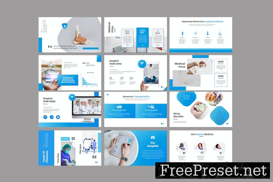 Medical - Powerpoint Template BPG3DAR