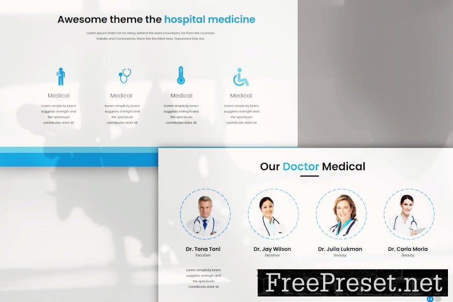 Medical - Powerpoint Template BPG3DAR