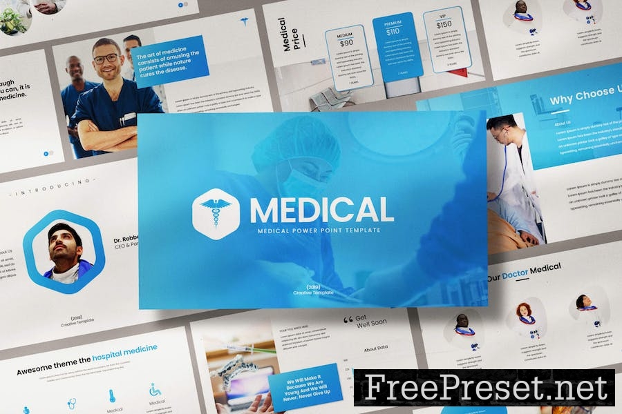 Medical - Powerpoint Template BPG3DAR