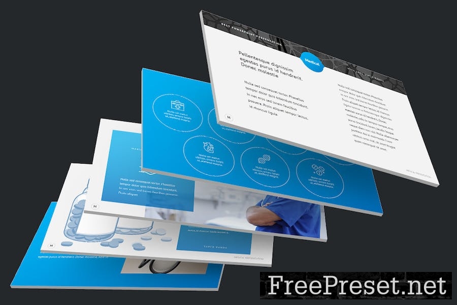 Medical - PowerPoint Template WXFC8LB