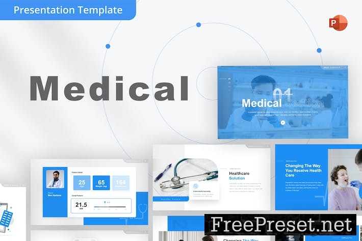 Medical PowerPoint Template XSQ4AJW