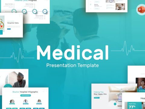 Medical Professional PowerPoint Template 56GLBVK