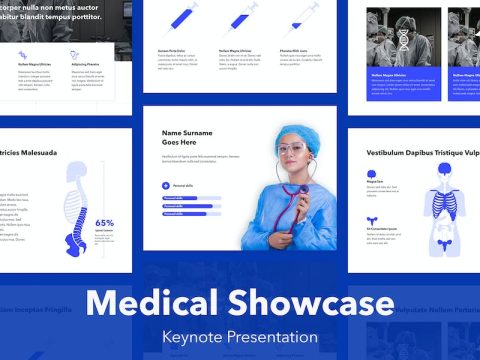 Medical Showcase Keynote Template VRXRWD