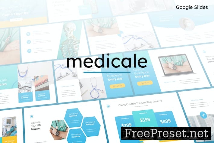 Medicale - Medical Google Slides Template WZ8TWY4