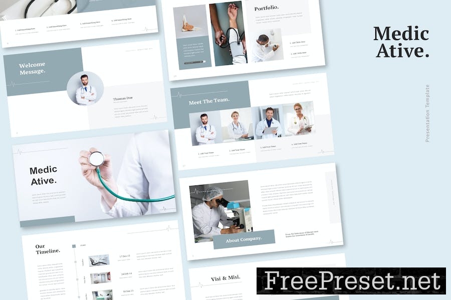 Medicative - Medical Keynote Template H2GJ7YM