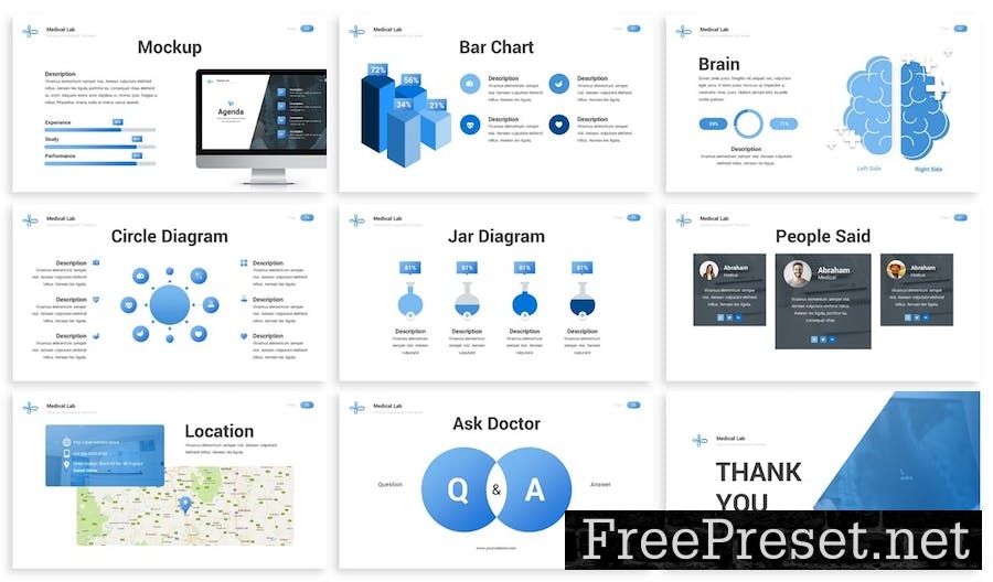 MediLab - Medical Keynote Template XZE598