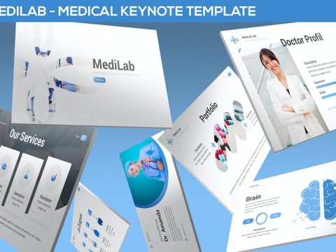 MediLab - Medical Keynote Template XZE598