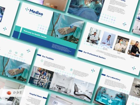 MEDIXO - Medical Power Point Template 724NJCH