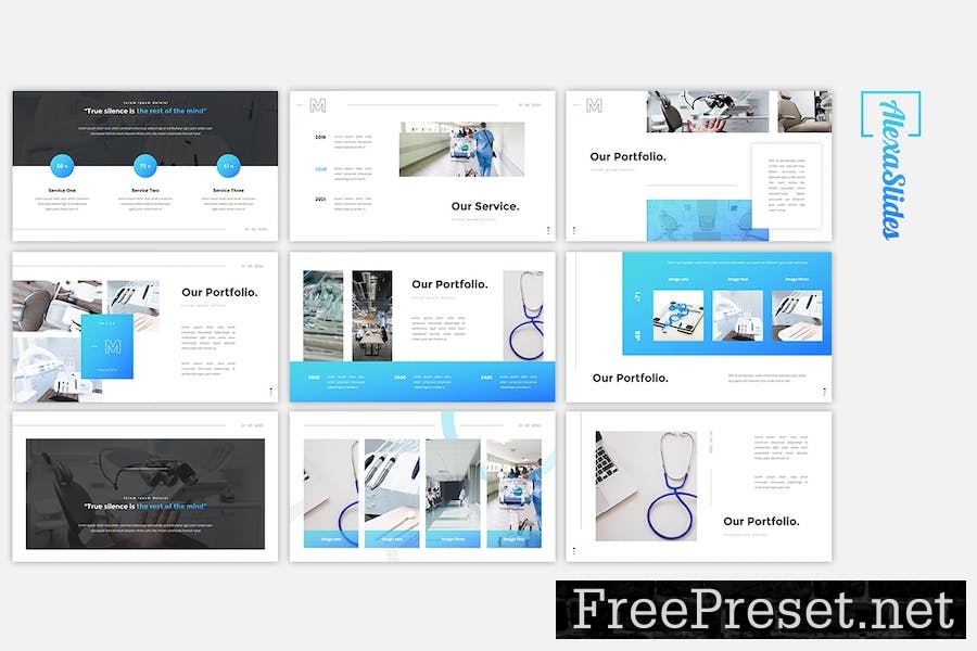 Medkit - Medical Powerpoint Template JPZPFQT