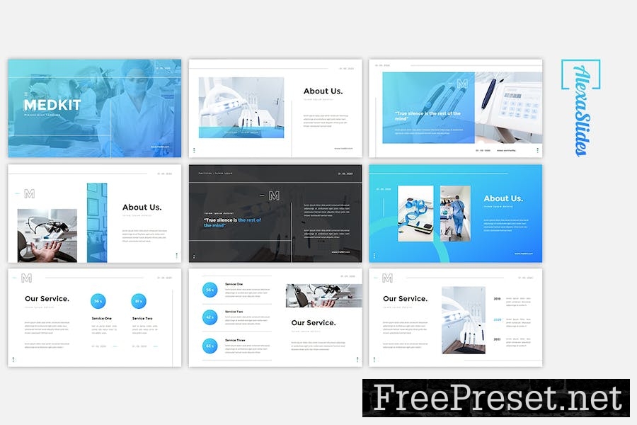 Medkit - Medical Powerpoint Template JPZPFQT