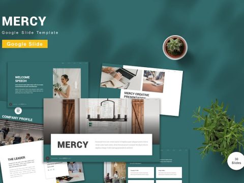 Mercy - Google Slide Template 4K5D4V6