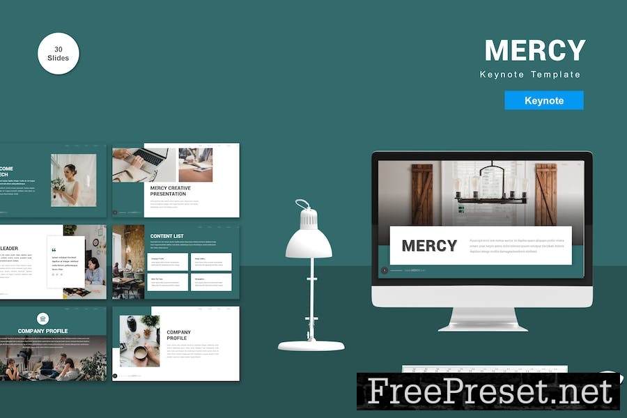 Mercy - Keynote Template