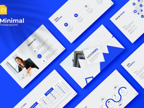 Minimal Google Slide Presentation Template