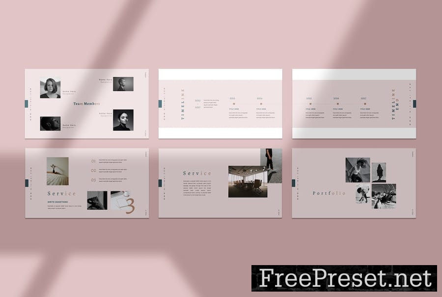 Minimal Google Slide Presentation Template DHAYZR7