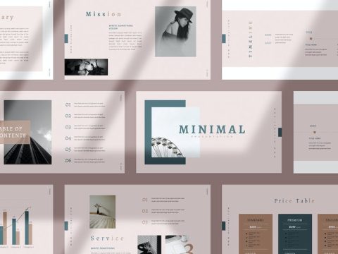 Minimal Google Slide Presentation Template DHAYZR7