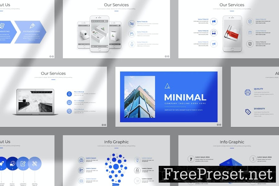 Minimal Google Slide Presentation