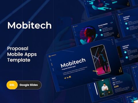 Mobitech - Mobile Proposal Google Slides Template T8J3L4K