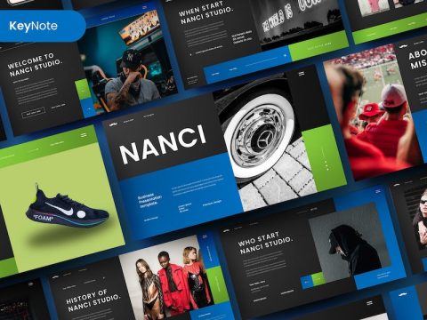 Nanci – Business Keynote Template