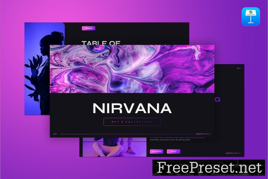 Nirvana NFT Collection - Keynote