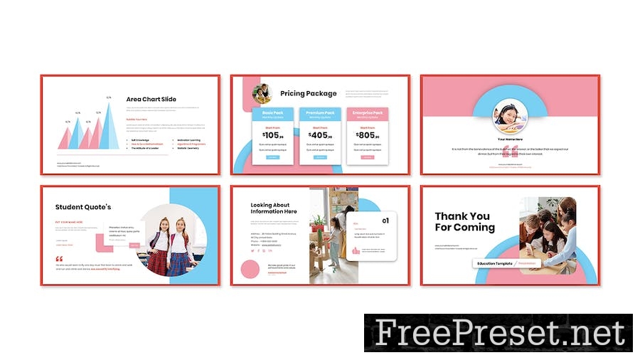 Nuevo Education Presentation Google Slide Template