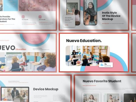 Nuevo Education Presentation Google Slide Template