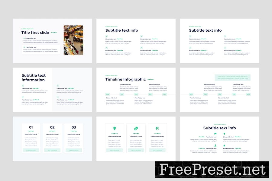 Online Education PowerPoint Template 76WJDUT