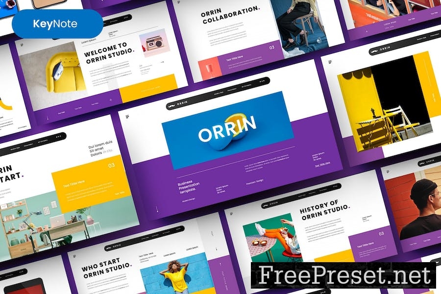 Orrin – Business Keynote Template NLJF6HM