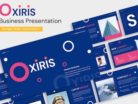 OXIRIS - Creative Business Presentation Template L6VA85Z