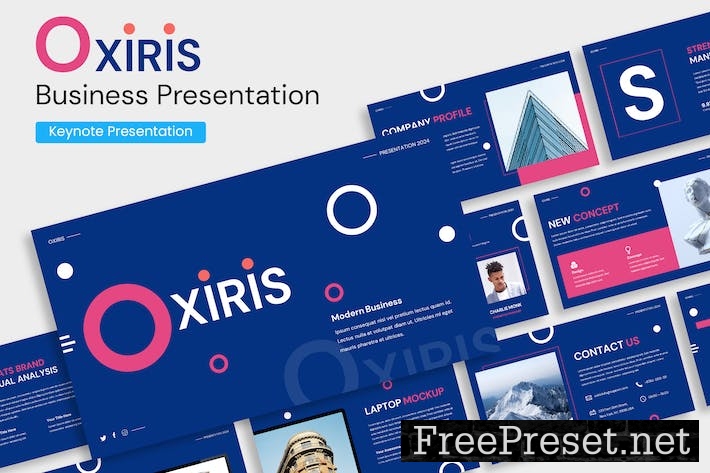 OXIRIS - Creative Business Presentation Template