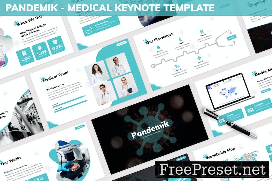 Pandemik - Medical Keynote Template LDJXNK6