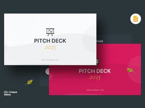 Pitch Deck 2025 Google Slides Template GYZBN6E