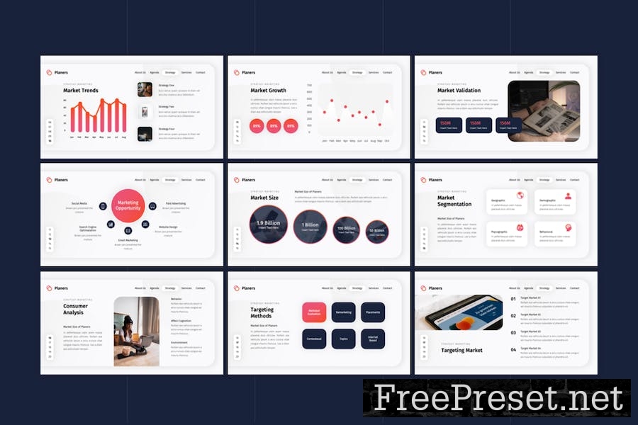 Planers - Marketing Plan Keynote Template