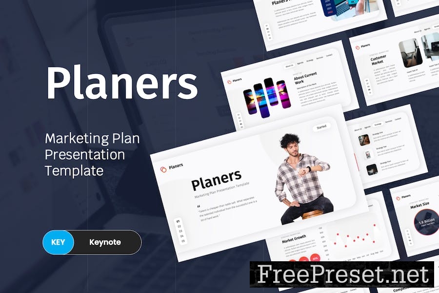 Planers - Marketing Plan Keynote Template