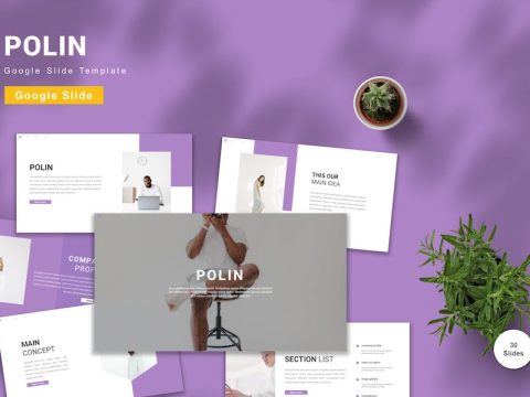 Polin - Google Slide Template 32JJZ2B