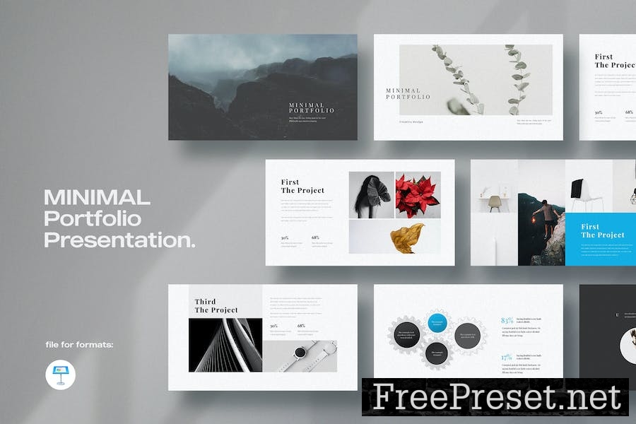 Portfolio Keynote Template PHCV4UT