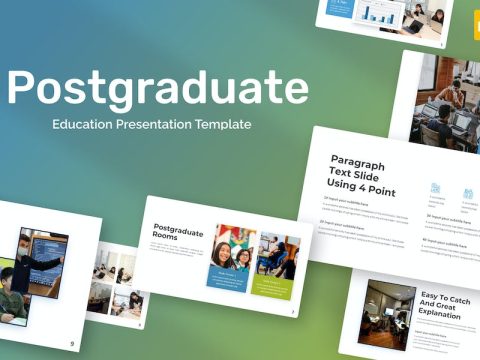 Postgraduate Education Google Slides Template 6CE66YK