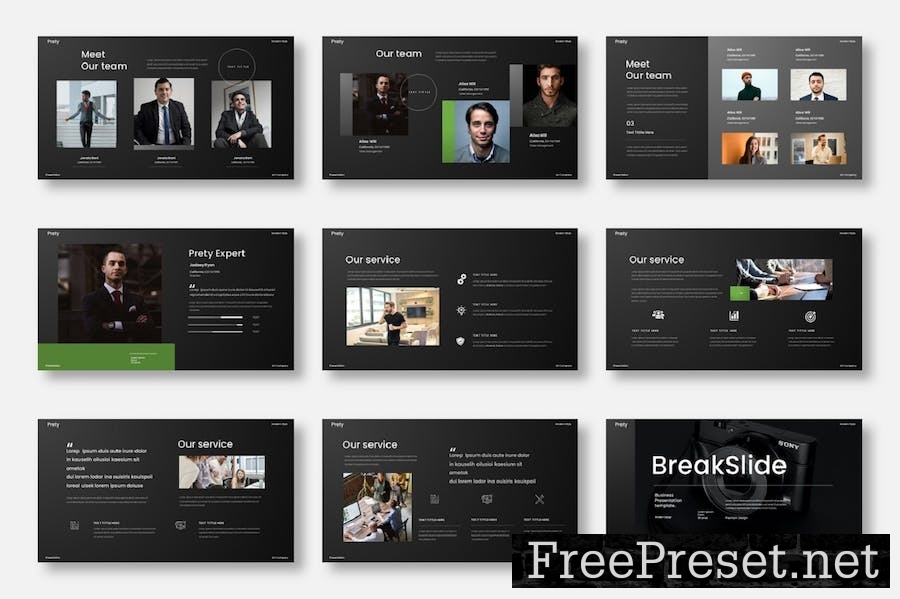 Prety – Business Keynote Template