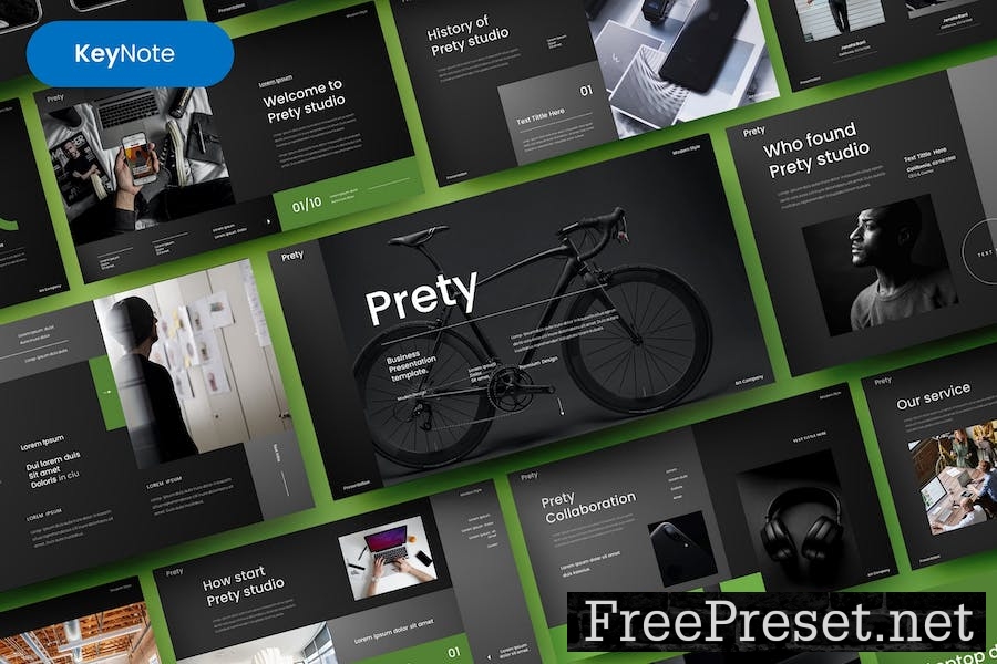 Prety – Business Keynote Template