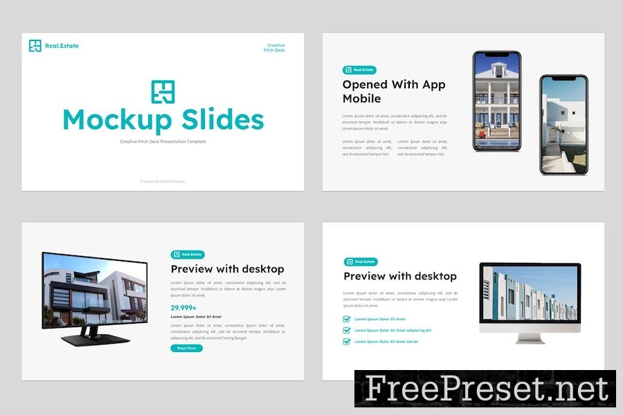 Real Estate Google Slides Template PJEKZ7V