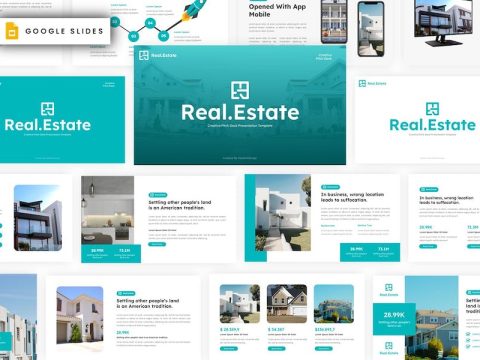 Real Estate Google Slides Template PJEKZ7V