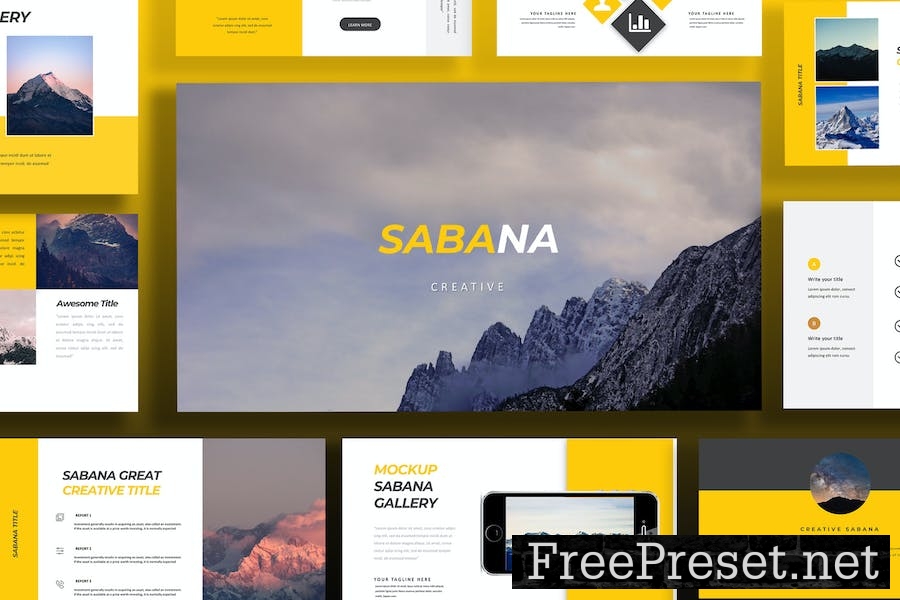 Sabana Minimal Google Slides UEAUXJA