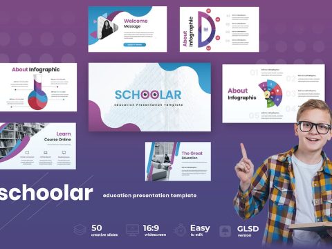 Schoolar - Education Google Slides Presentation FBYLNZR