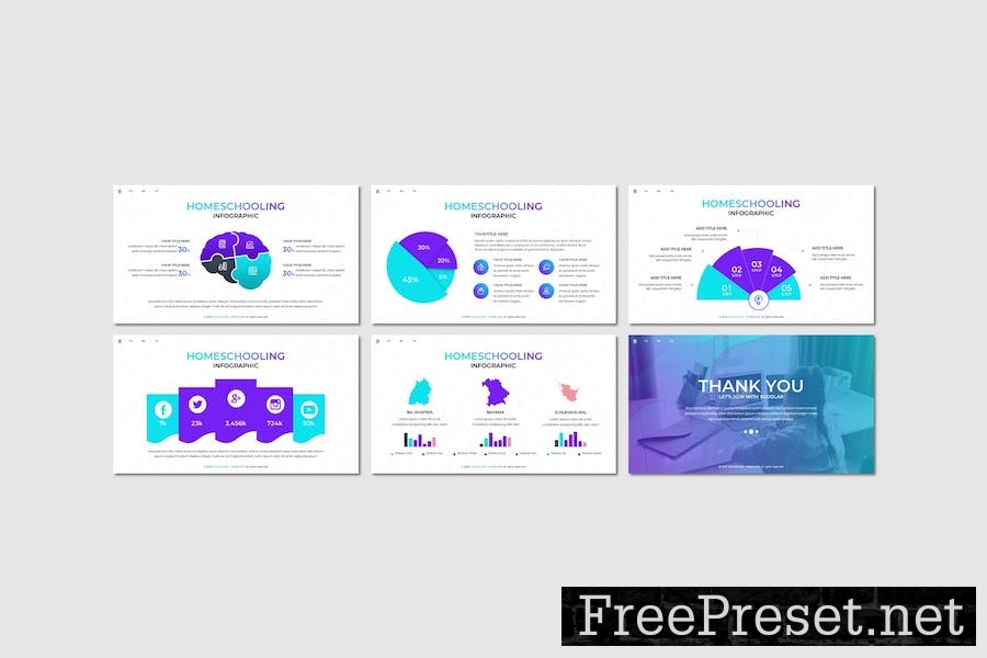 Schoolar - Education Powerpoint Template 9X9BQYX