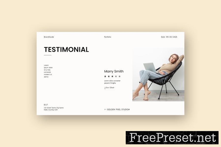 Service & Pricing Google Slides Template 7VQ7FVG